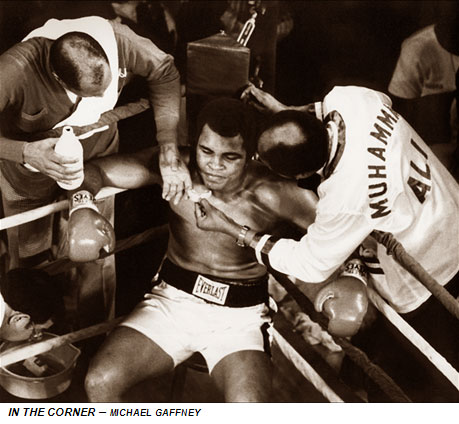 YellowKorner présente les photographies de Michael Gaffney : Muhammad Ali « The Champ »