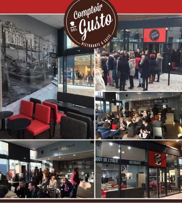 Superbe ouverture à Bourges pour la franchise Comptoir del Gusto®
