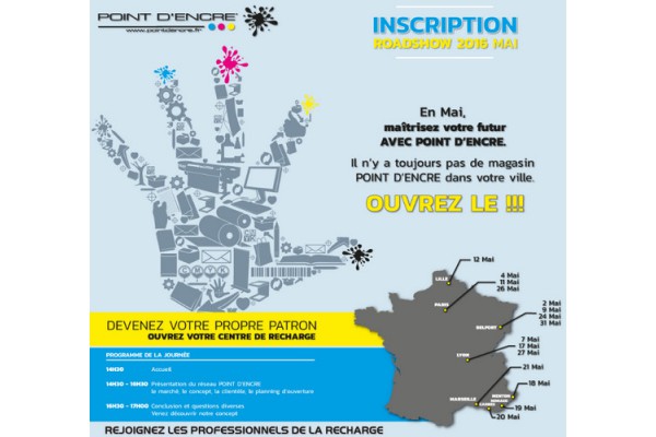 Point d'Encre annonce son planning de réunions pour le mois de mai 2016