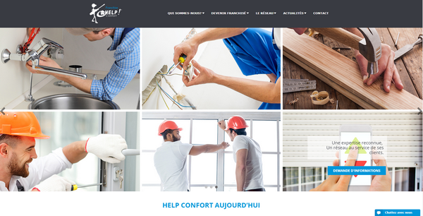 La franchise HELP Confort lance un nouveau site Web