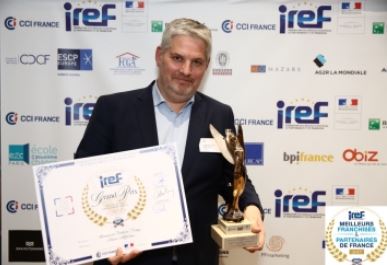 Fréderic Rogy, franchisé du réseau ALAIN AFFLELOU, décroche un prix IREF