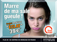 Affichage 4X3 pour la nouvelle campagne de la franchise Point Soleil