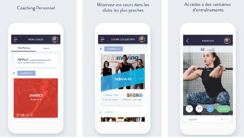 Franchise fitness : le groupe Moving lance son application mobile