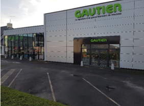 Gautier s'implante à Rennes