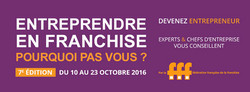 aquila RH participe activement à l'opération Entreprendre en Franchise, du 10 au 23 octobre 2016
