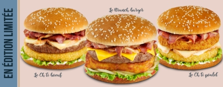 Les clients du réseau de franchise Speed Burger découvrent sa nouvelle carte