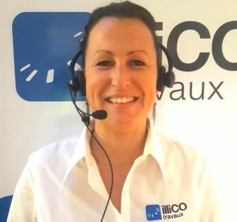Betty Granier, nouvelle recrue du service développement de l'enseigne illiCO travaux