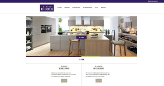 Cuisines Références lance la nouvelle version de son site Internet
