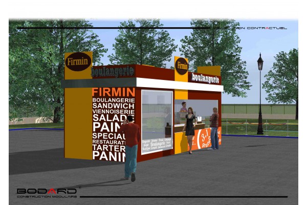 La franchise Firmin lance son kiosque de boulangerie