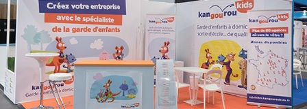 L’enseigne Kangourou Kids présente sur le salon Franchise Expo Paris 2018