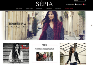Franchise prêt-à-porter : Sépia présente son nouveau site Internet