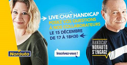 Un live Chat Handicap programmé le 15 décembre 2016 par la franchise Norauto