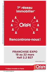 ORPI présent à Franchise Expo Paris