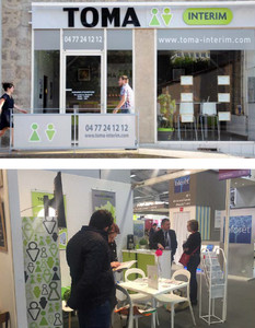Deux ouvertures en Auvergne Rhône Alpes pour la franchise Toma Interim