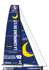 La Compagnie du Lit sponsorise le navigateur Stéphane Le Diraison à l'occasion du Vendée Globe