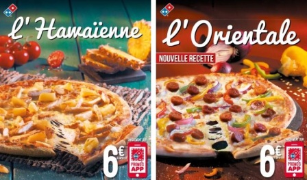 La franchise Domino's Pizza lance deux nouvelles pizzas estivales