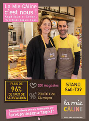 La franchise La Mie Câline participe une nouvelle fois à Franchise Expo Paris en 2017