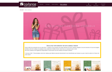 Carlance : un nouveau service sur le site Internet de l'enseigne