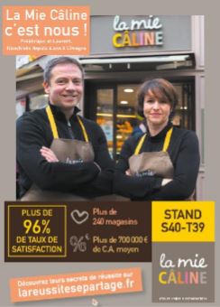 La Mie Câline présente à la prochaine édition du salon Franchise Expo Paris