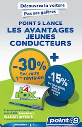 Point S lance « Les avantages jeunes conducteurs » : un tout nouveau service pour entretenir sa voiture à moindre coût, disponible dès le 20 avril