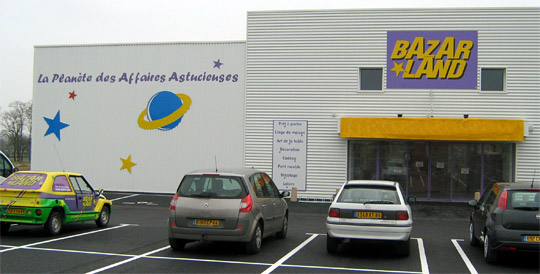 Le concept de Bazarland répond de plus en plus à la baisse du pouvoir d'achat