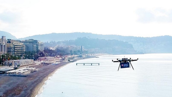 La franchise Speed Burger livre ses burgers en drone