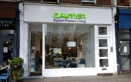 Gautier ouvre une franchise à Londres