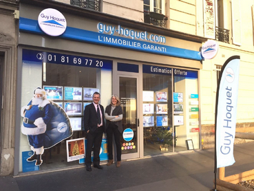 Guy Hoquet ouvre une nouvelle agence immobilière en franchise à Paris