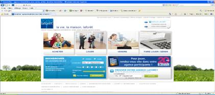 Laforêt lance la nouvelle version de son site Internet