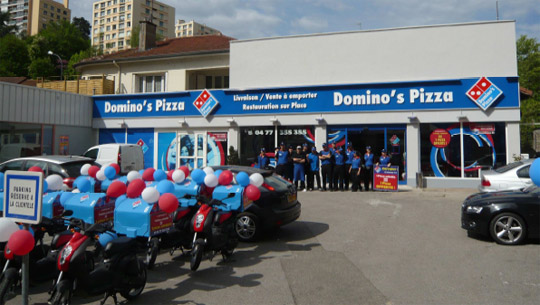 La franchise Domino’s Pizza se renforce en Rhône-Alpes