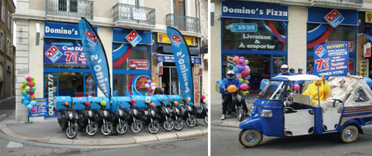 La franchise Domino’s Pizza mise sur la région Rhône-Alpes
