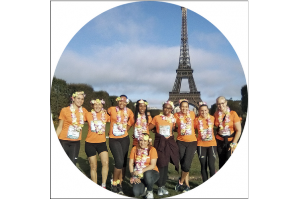 La franchise Babychou Services a participé à la course La Parisienne