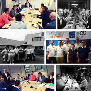 Janvier 2018 : illiCO travaux accueille 7 nouveaux courtiers en formation