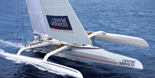 Centre Services sponsor sur la prochaine Route du Rhum