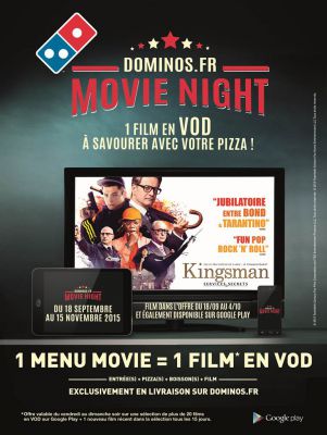 Domino's Pizza France lance une offre exclusive digitale en partenariat avec Fox Pathé Europa