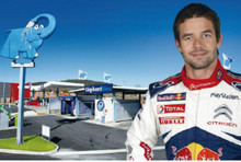 Sébastien Loeb soutenu par la franchise Eléphant Bleu en Alsace