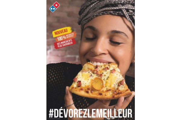 La franchise Domino’s Pizza lance une nouvelle campagne publicitaire