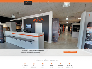 Le réseau Cuisines AvivA lance la nouvelle version de son site Internet franchise