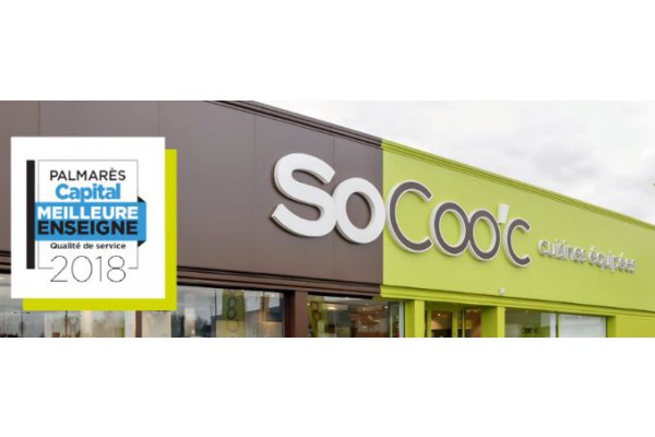 L’enseigne SoCoo’c récompensée par le magasine CAPITAL pour sa qualité de service