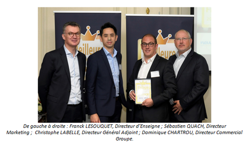 La franchise La Compagnie du Lit déclarée « Meilleure Chaîne de Magasins » pour 2016