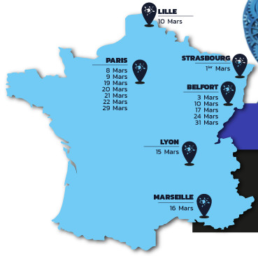 Les réunions d'information de la franchise Point d'Encre pour le mois de mars 2017