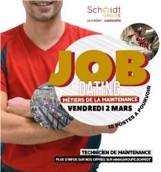 Schmidt Groupe organise un Job Dating le 2 mars prochain