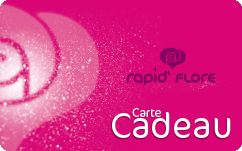 Inédit dans l’univers floral : Rapid’Flore précurseur avec la Carte Cadeau !