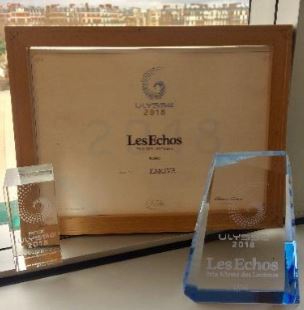 Une nouvelle distinction pour EMOVA Group : le Trophée Ulysse 2018