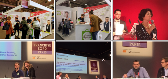 La franchise Les Menus Services satisfaite de sa sa participation à Franchise Expo Paris