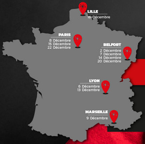 Point d'Encre invite les candidats à la franchise à de multiples réunions au cours du mois de décembre 2016