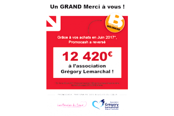 La franchise Promocash lance sa première initiative solidaire