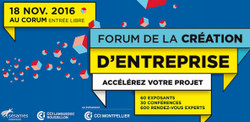 Speed Queen sera présent au Forum de la création d'entreprise de Montpellier