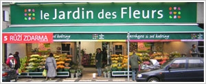 Le Jardin des Fleurs, Médaille d’Argent des Réseaux de France en 2006, ouvre à Prague