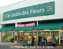 Erick et Karine Patour, multi franchisés Jardin des Fleurs, reçoivent le Ruban d'Argent de la franchise 2007